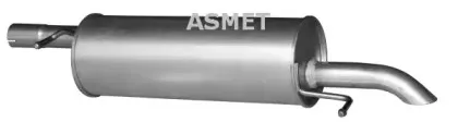 04.083 ASMET Глушитель выхлопных газов конечный 04.083 ASMET Глушитель выхлопных газов конечный